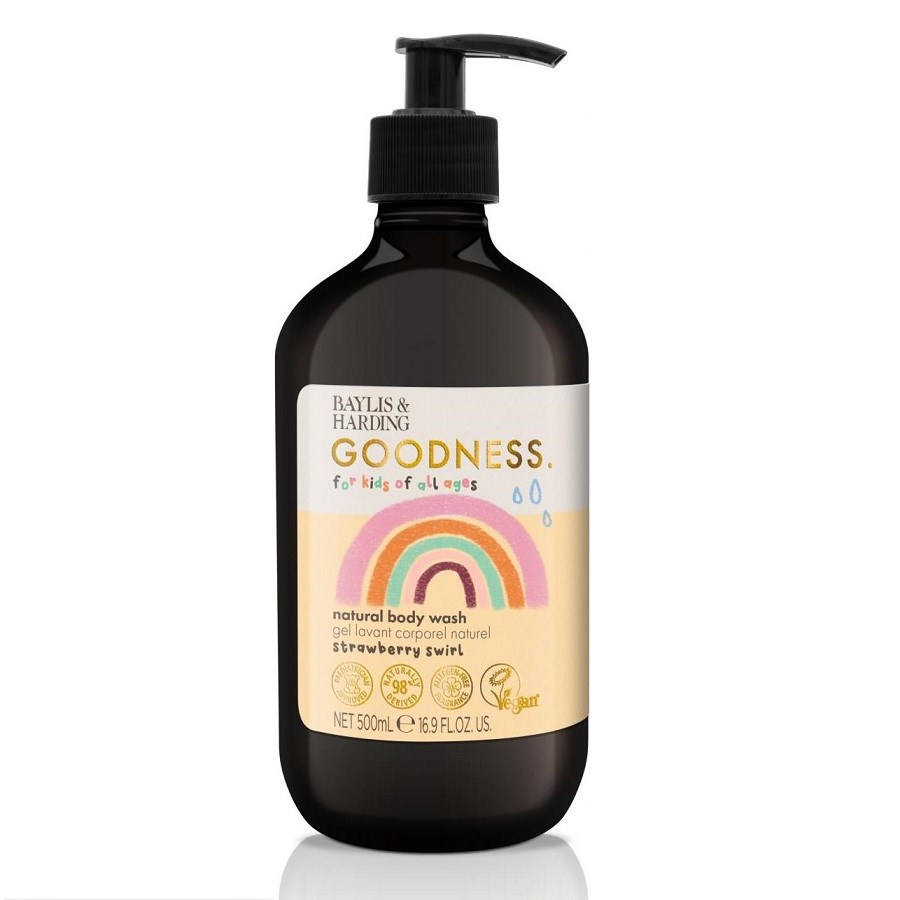 Goodness Kids Strawberry Swirl Natural Body Wash 500 ml