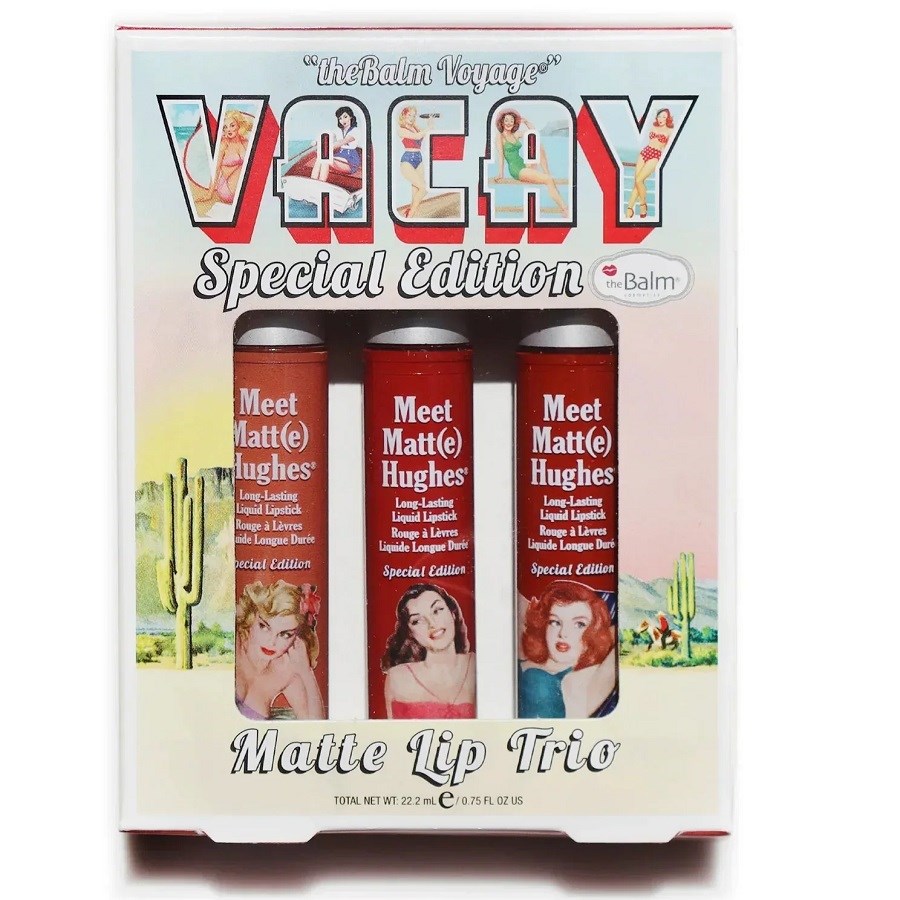 Meet Matt Hughes Long Lasting Liquid Lipstick Vacay 3 PCS