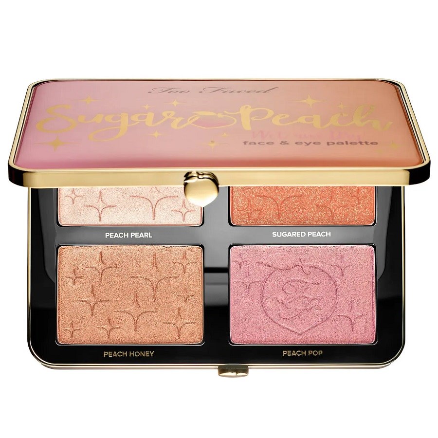 Sugar Peach Wet And Dry Face & Eye Palette