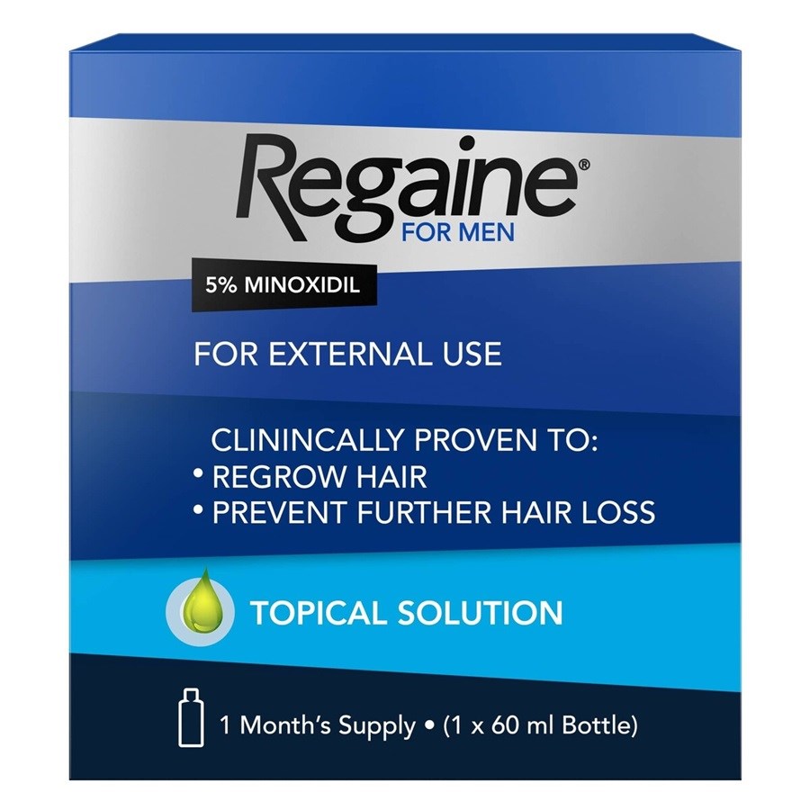 Regaine for Men 5% Minoxidil Topical Solution 60 ml