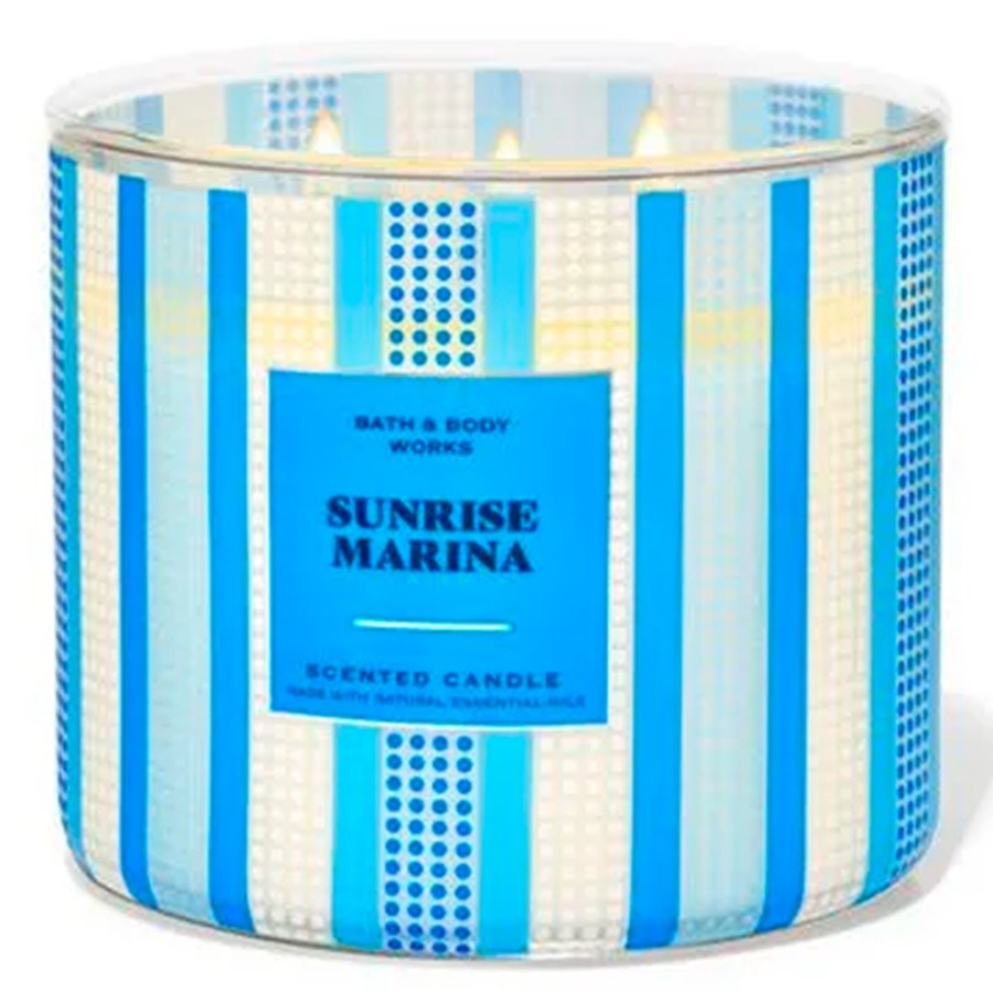 Sunrise Marina 3 Wick Candle 411 g