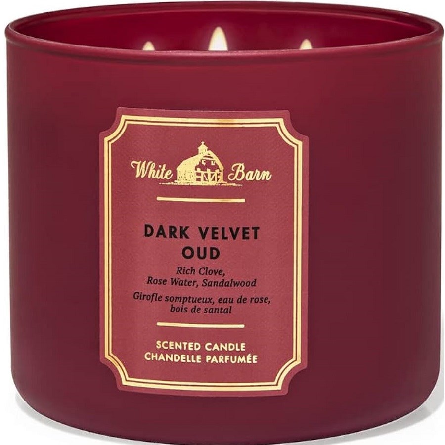 Dark Velvet Oud 3 Wick Scented Candle 411 g