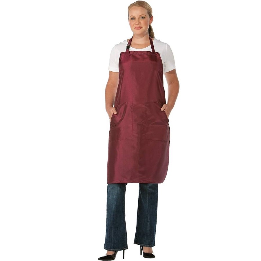 Charm All Purpose Professional Apron Burgundy CRA2