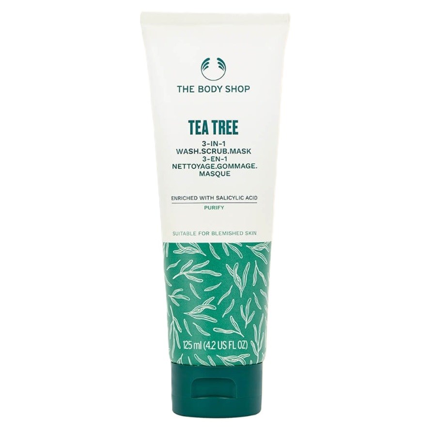 Tea Tree 3 in 1 Wash, Scrub & Mask 125 ml