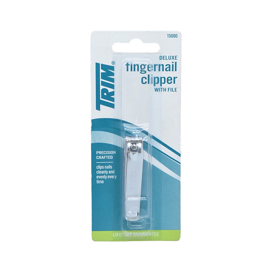 Deluxe Fingernail Clippers with File