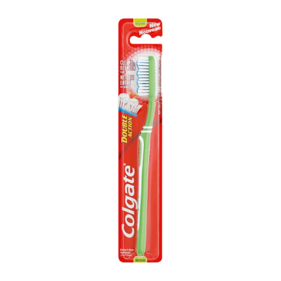 Double Action Medium Toothbrush